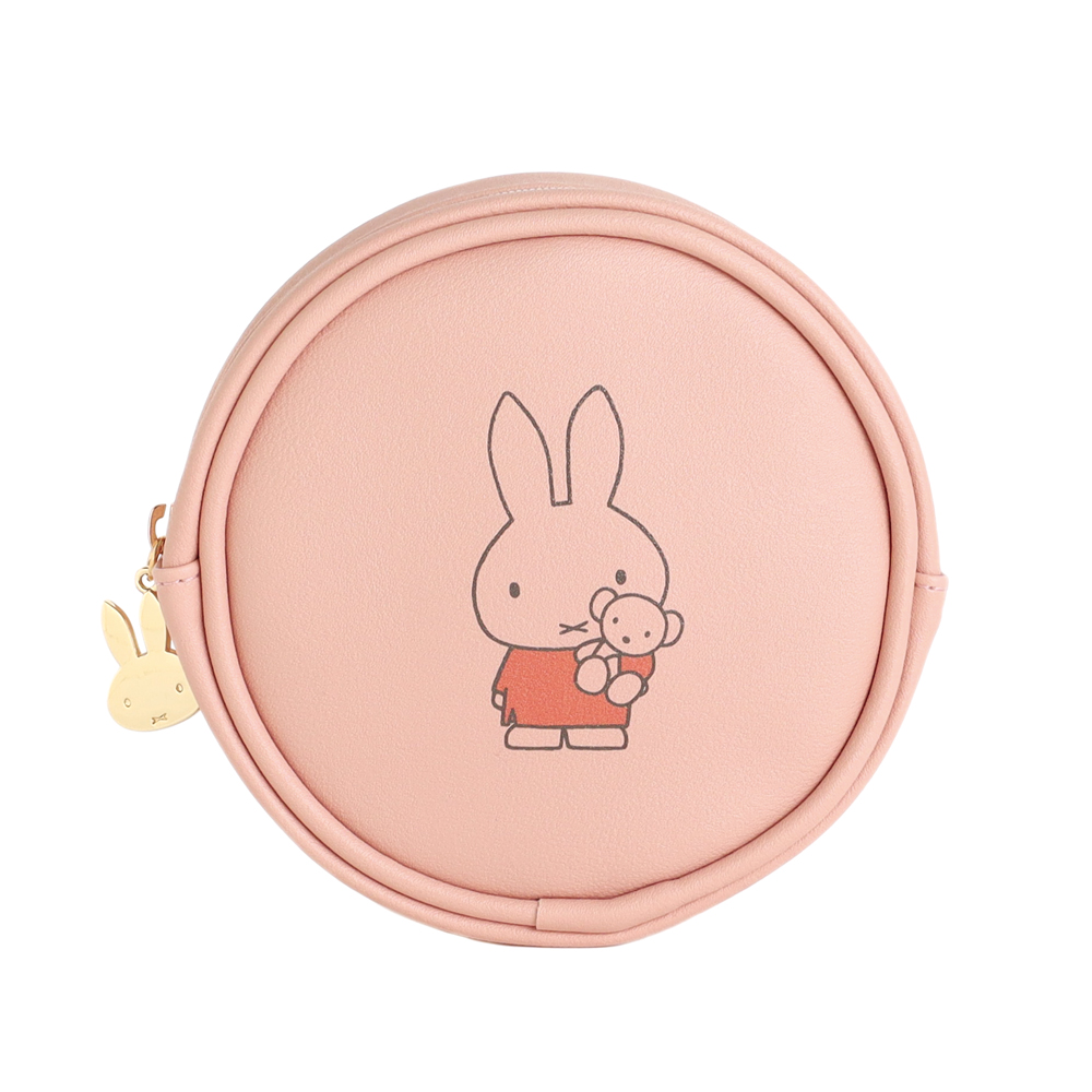miffy 丸型ポーチ（coral） BM-460