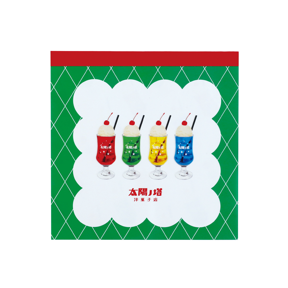 太陽ノ塔洋菓子店 メモパッド・スクエア （アメチャン） TY-003