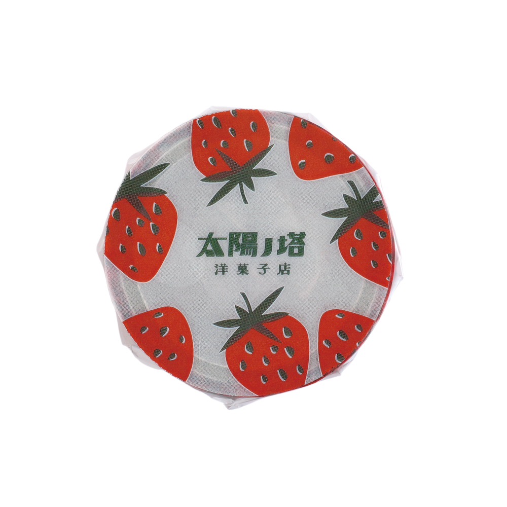 太陽ノ塔洋菓子店 クリアマスキングテープ（イチゴ） TY-008