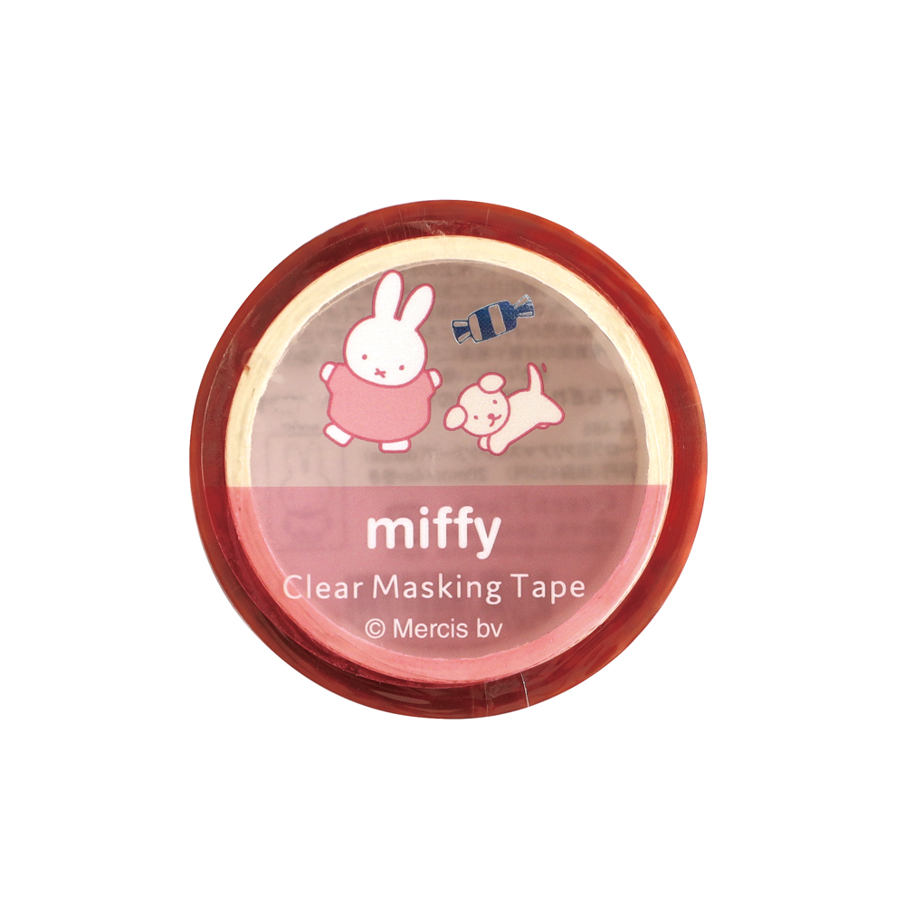 miffy オーロラ箔クリアマスキングテープ(dance) BM-486