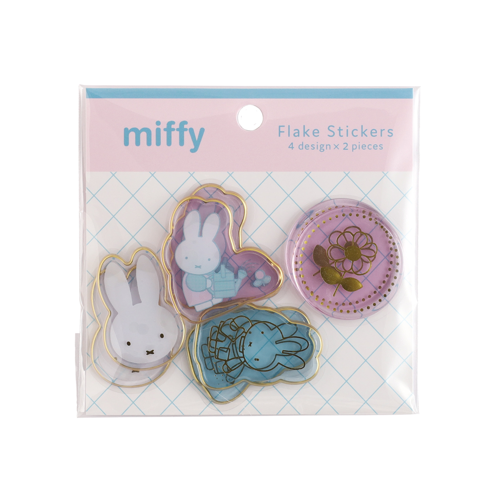 miffy フレークシール(flower) BM-487