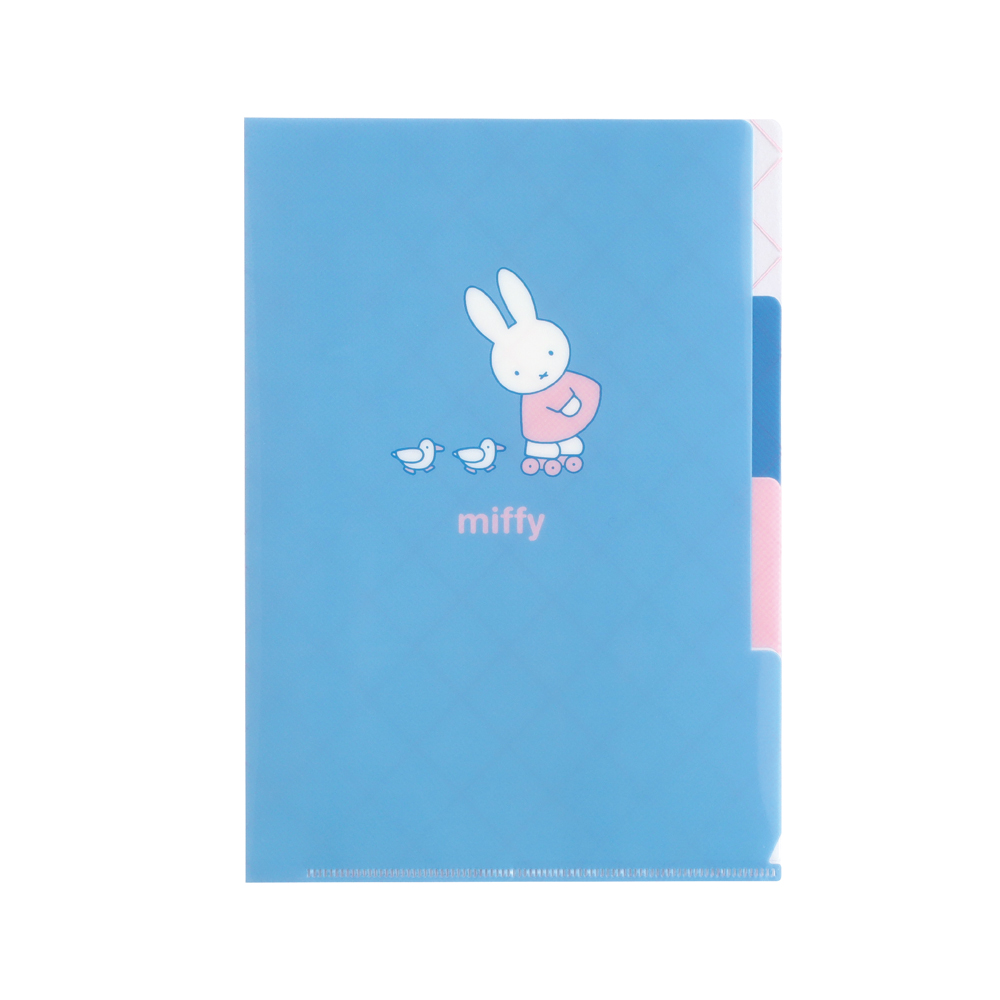miffy A5ポケットクリアファイル（friends) BM-493