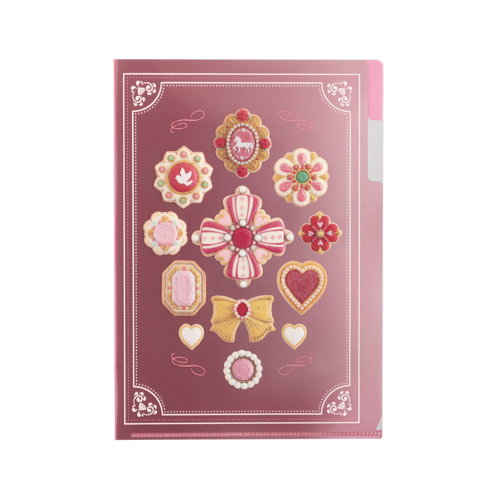KUNIKA A5ポケットクリアファイル（pink） KG-049