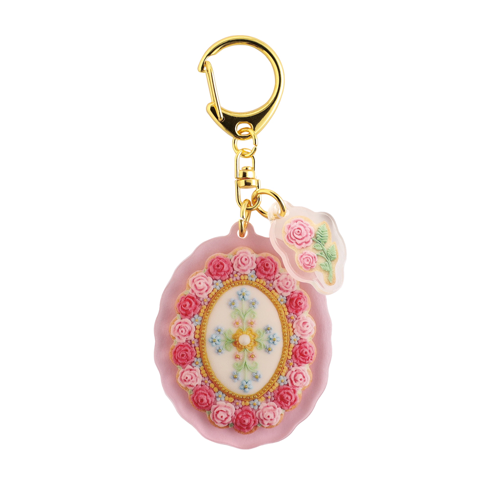 KUNIKA 2連アクリルキーホルダー（flower） KG-059