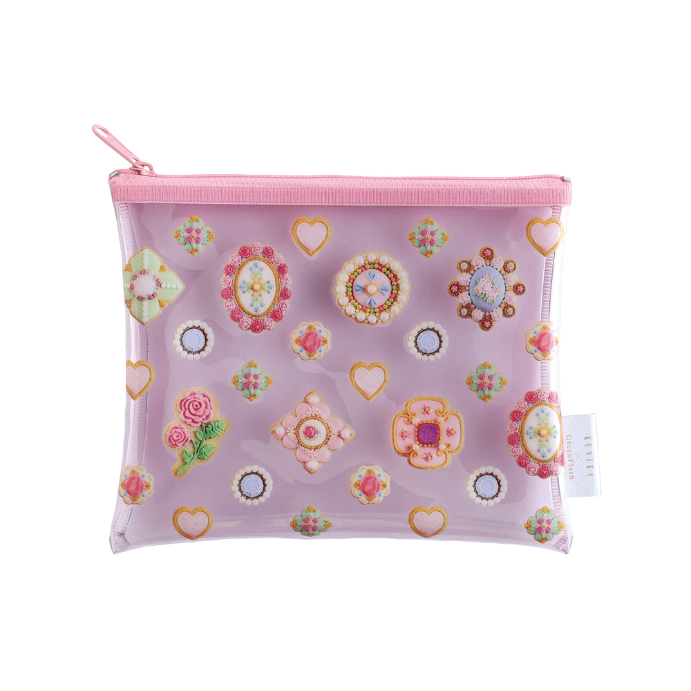 KUNIKA PVCポーチ（flower） KG-061