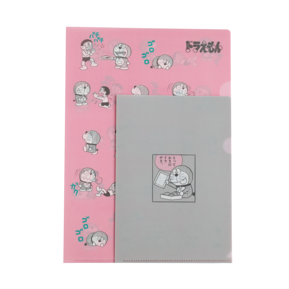 ドラえもん クリアファイルセット（pink）DG-418