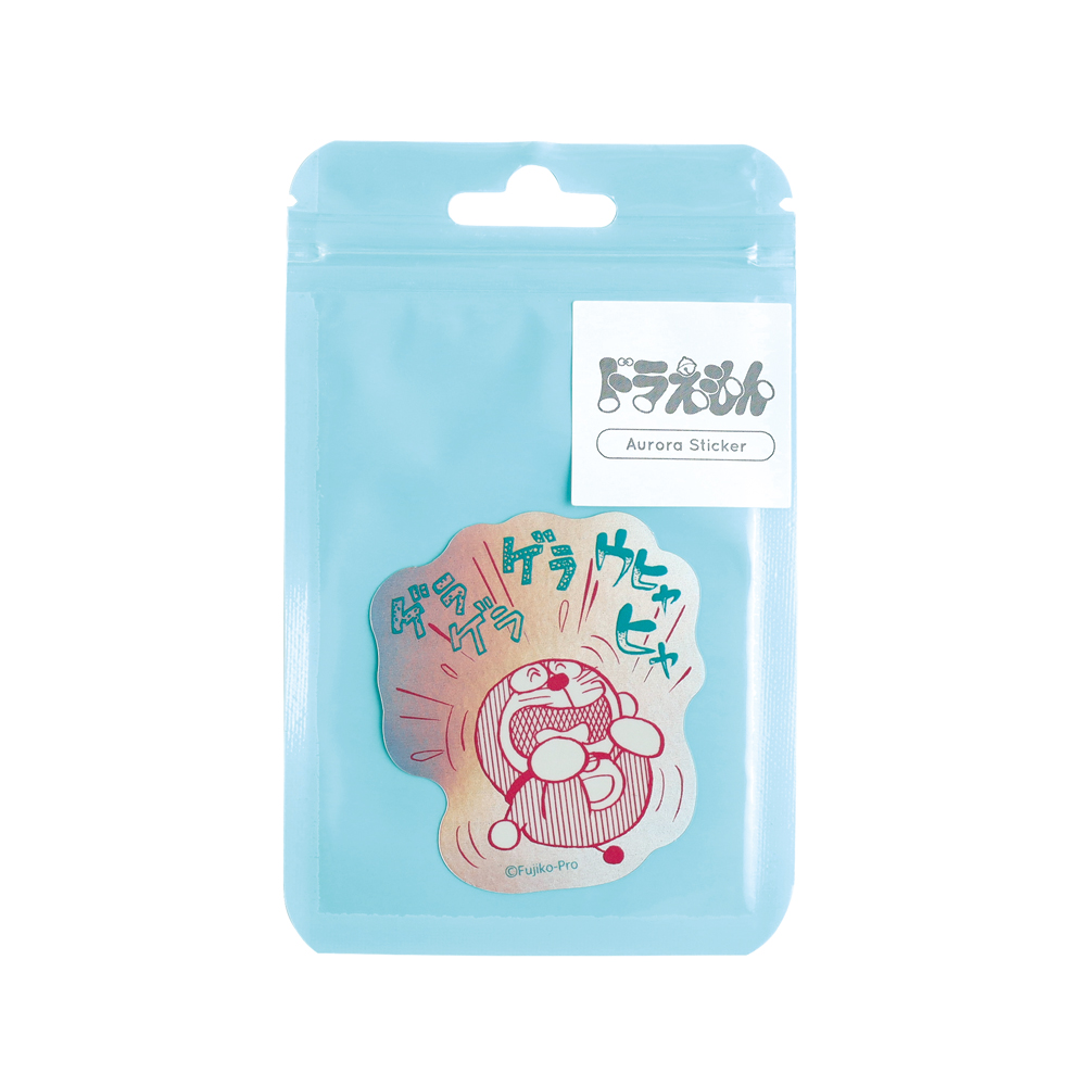 ドラえもん オーロラステッカー（ゲラゲラ）DG-428