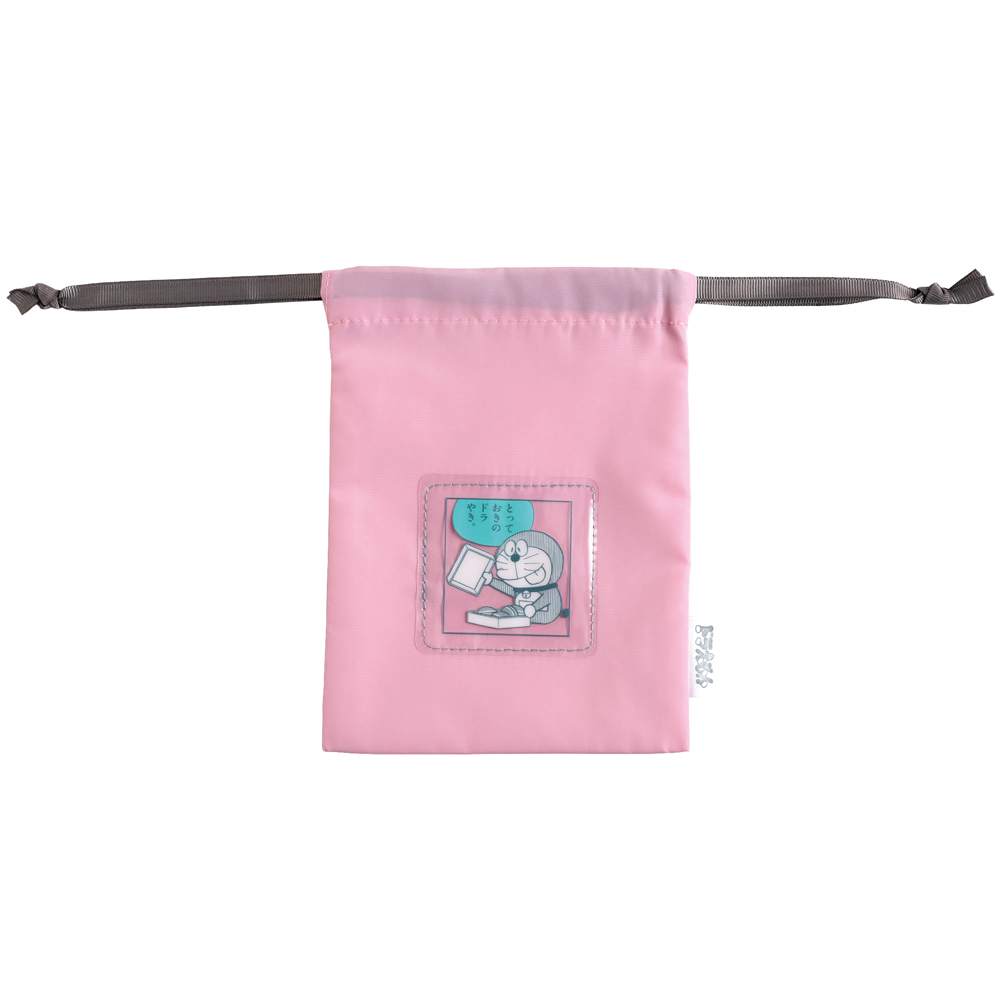 ドラえもん 巾着（pink）DG-450