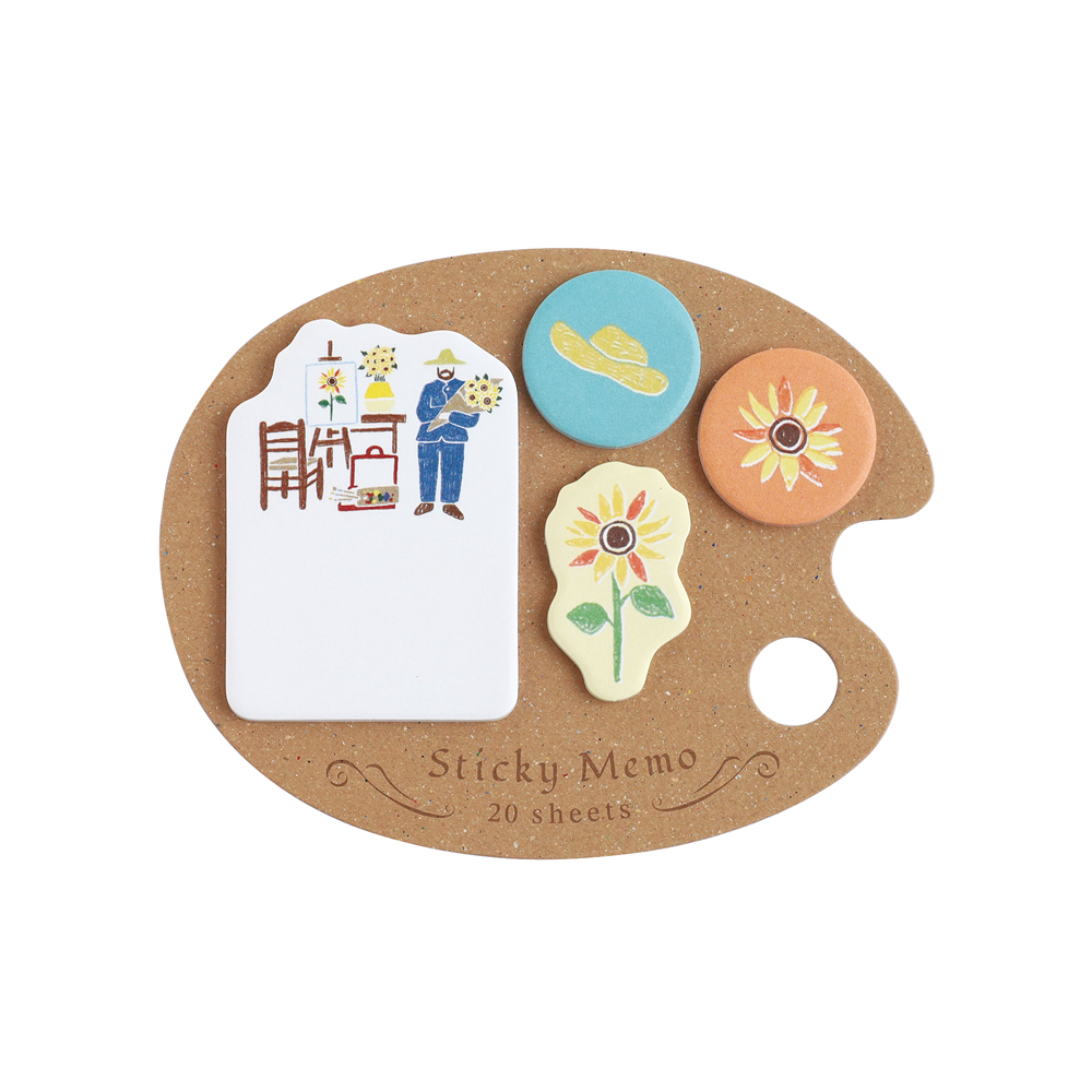 Fictasia Art パレット付箋(ひまわり) FA-005