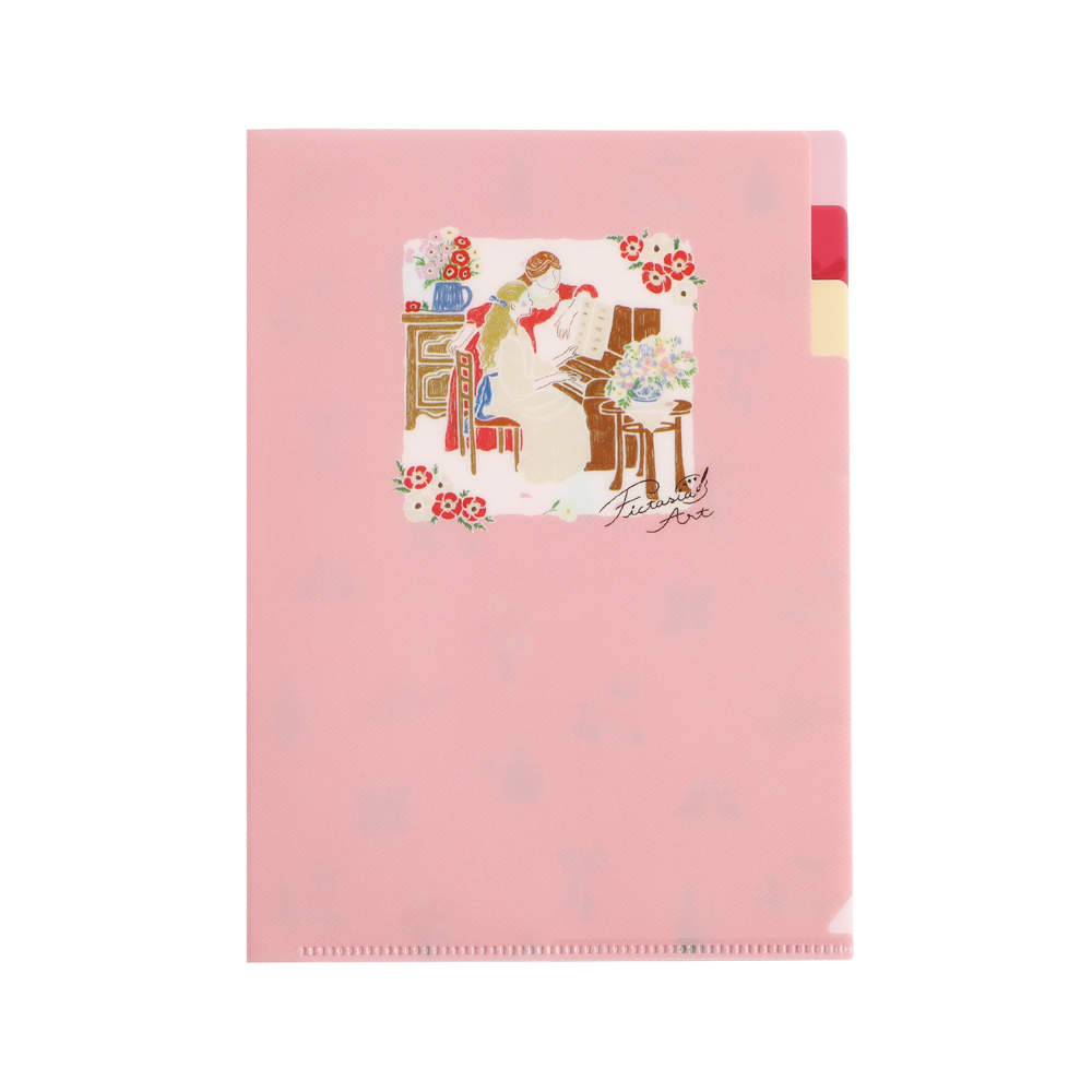 Fictasia Art A5ポケットクリアファイル(ピアノ) FA-028