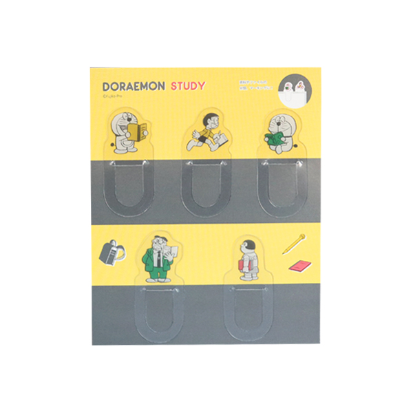 ドラえもん クリアクリップ<STUDY>DG-164【大人文具】 | デザイン