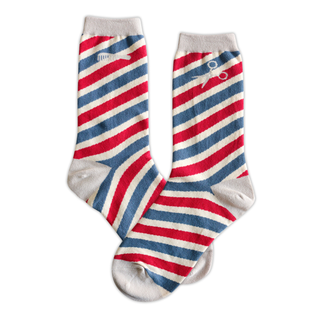 garapagosocks 靴下<Barber>GP-015