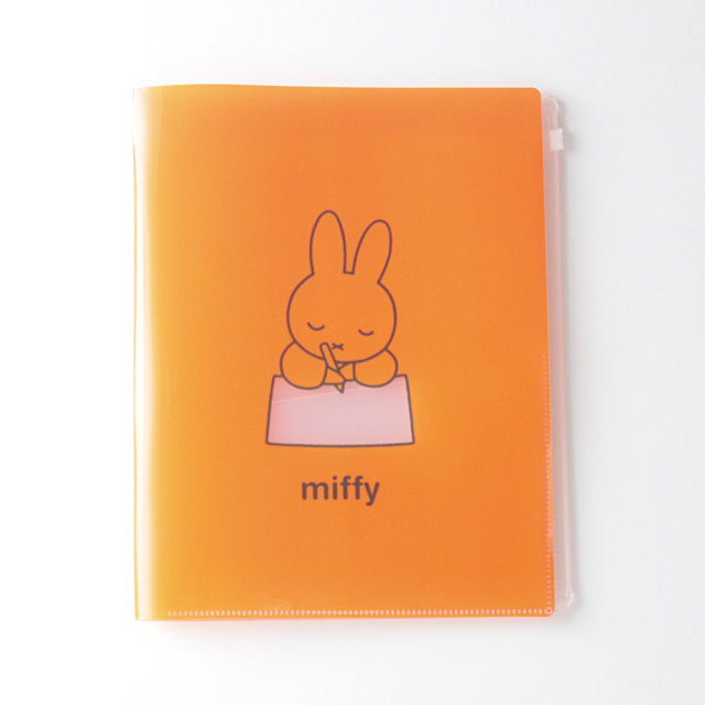 miffy A4ジップファイル<letter> BM-033