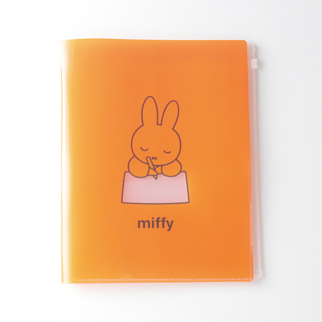 miffy A4ジップファイル<letter> BM-033