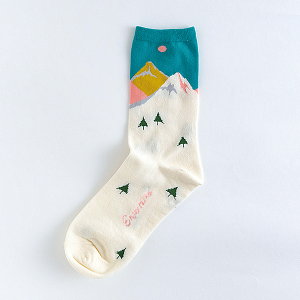 garapagosocks 靴下<White Mountain>GP-023