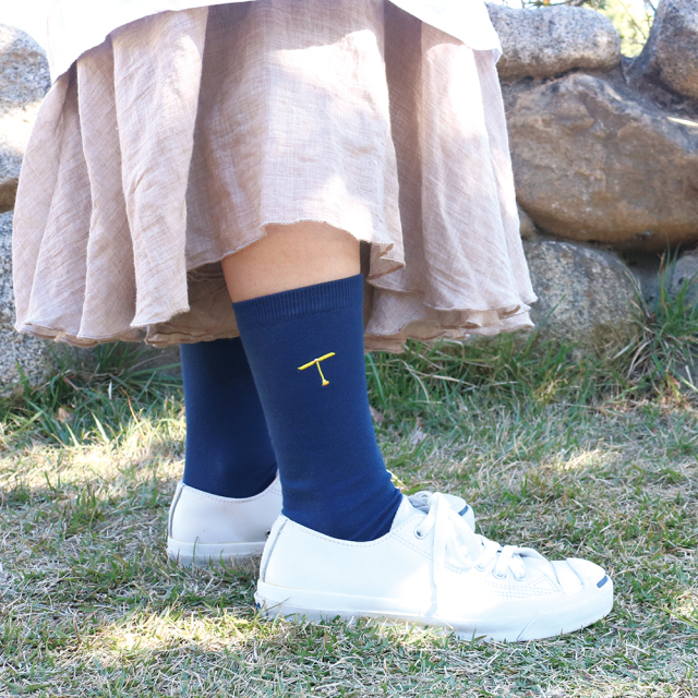 ドラえもん 刺繍靴下<タケコプター>DG-218 | デザイン