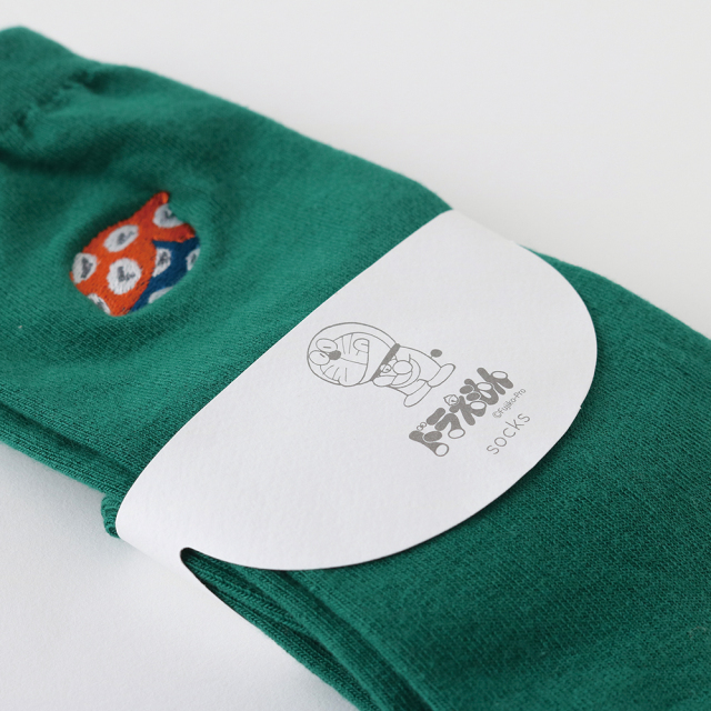 ドラえもん 刺繍靴下<タイムふろしき>DG-219 | デザイン