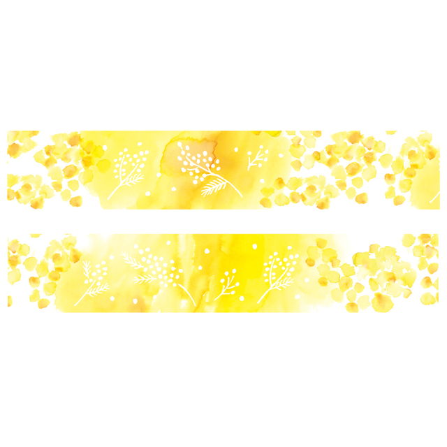 いろを楽しむ 透明テープ<ミモザ> CL-018 | デザインステーショナリー