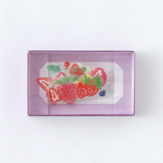 KOHAKU トウメイフレークシール<berry> KK-047