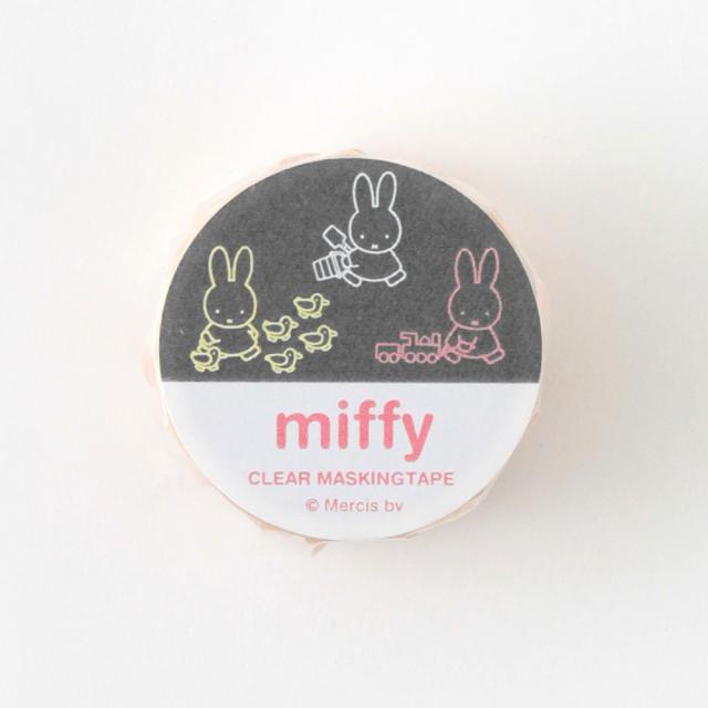 miffy クリアマスキングテープ＜walk＞ BM-163 | デザイン