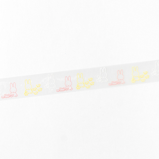 miffy クリアマスキングテープ＜walk＞ BM-163 | デザイン