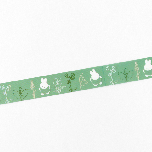 miffy クリアマスキングテープ＜garden＞ BM-166 | デザイン