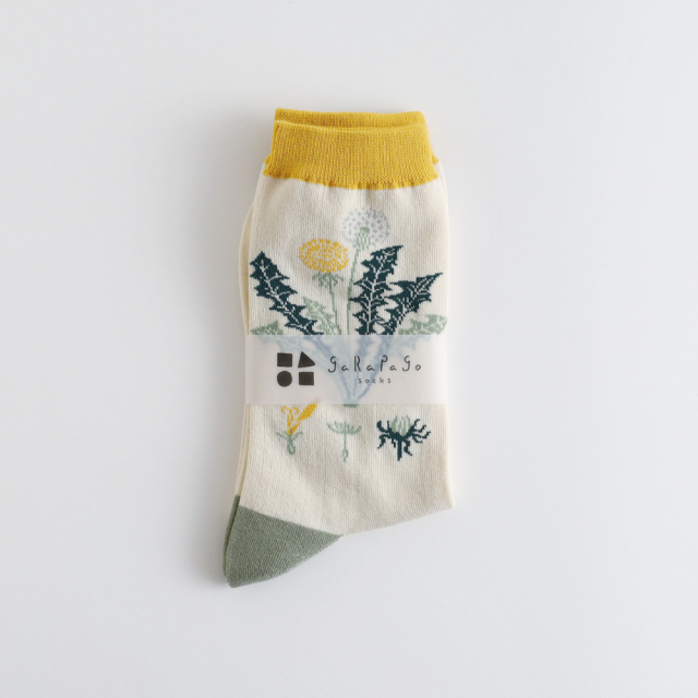 garapago socks 靴下<植物学> ST-221