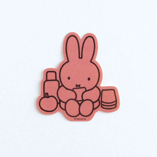 miffy ステッカー＜pink＞ BM-209 | デザインステーショナリーの