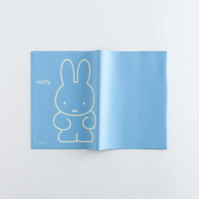 miffy PVCブックカバー＜blue＞ BM-216 | デザインステーショナリーの