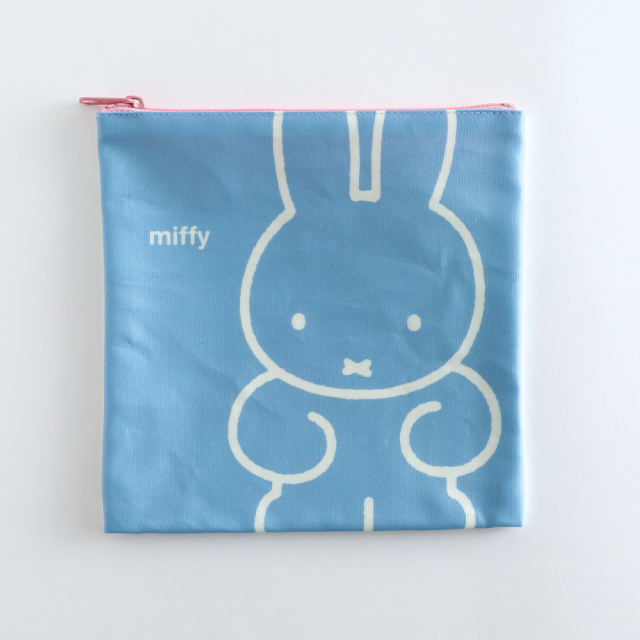 miffy スクエアポーチ＜blue＞ BM-220