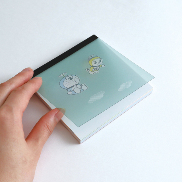 【ドラえもん】メモリ10枚 ドラえもん メモパッド・スクエア<タケコプター>DG-253 | デザイン