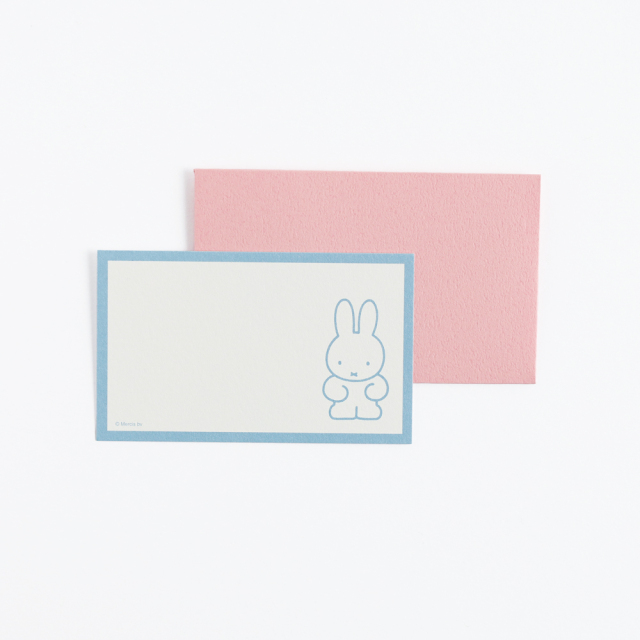 miffy ミニカードセット＜blue＞ BM-232 | デザインステーショナリーの