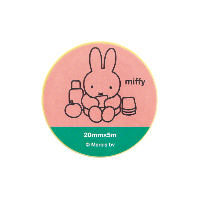 miffy 金箔マスキングテープ<picnic> BM-233