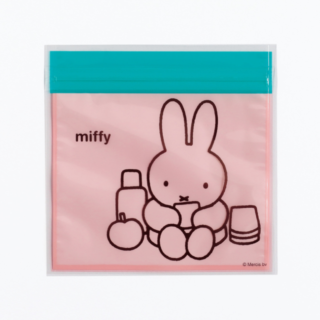 miffy ジッパーバッグ＜pink＞ BM-238