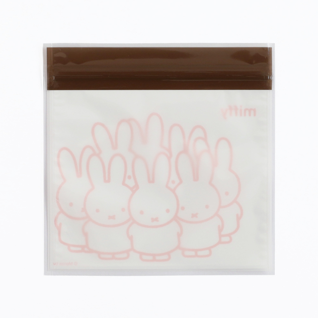 miffy ジッパーバッグ＜gray＞ BM-239 | デザイン