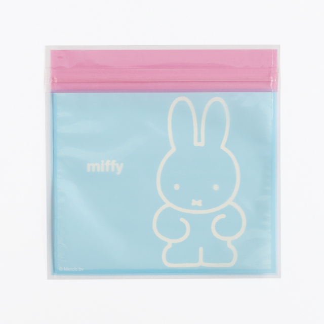 miffy ジッパーバッグ＜blue＞ BM-241