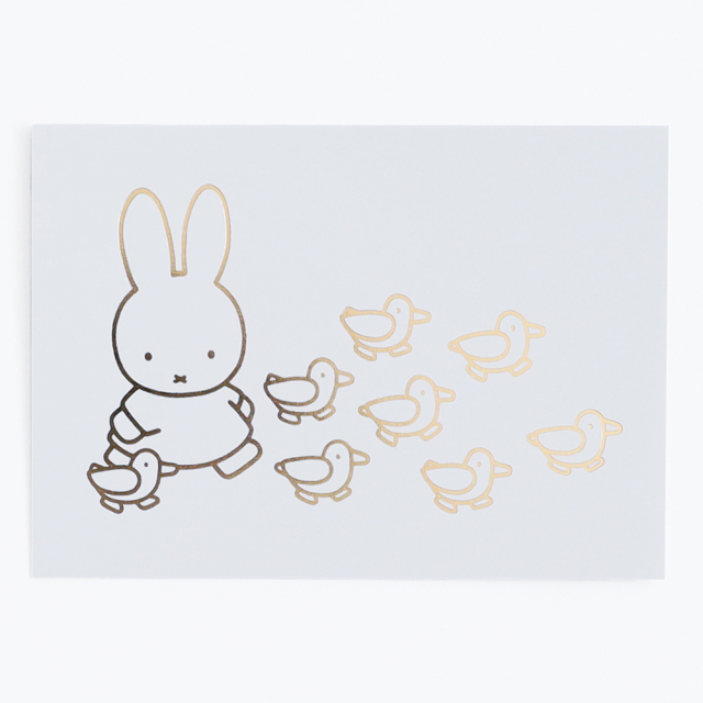 miffy ポストカード＜walking＞ BM-245 | デザイン