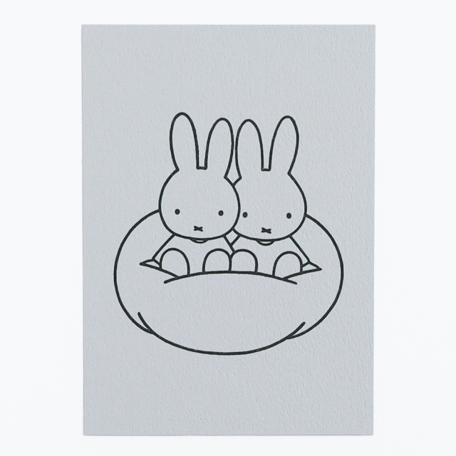 miffy ポストカード＜purple＞ BM-248