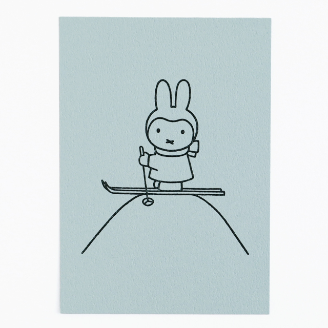 miffy ポストカード＜blue＞ BM-249