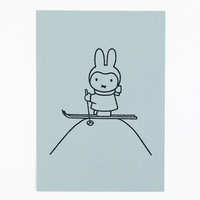 miffy ポストカード＜blue＞ BM-249