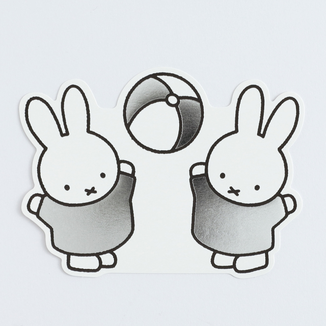 miffy ダイカットポストカード＜ball＞ BM-260