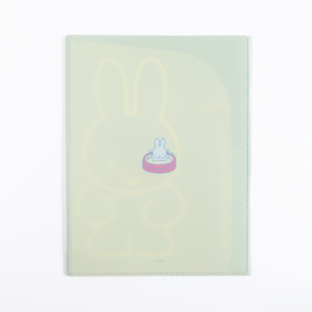 miffy A4ポケットクリアファイル<blue> BM-265 | デザイン