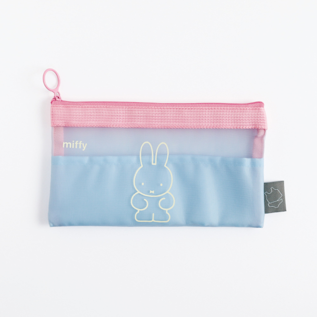 miffy メッシュペンポーチ＜blue＞ BM-273