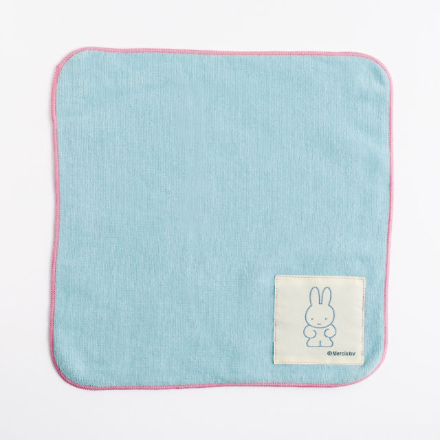 miffy タオルハンカチ＜blue＞ BM-277 | デザインステーショナリーの