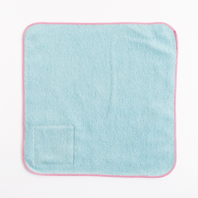 maffon sun＆leafパッチハンカチ＊15×25cm maffon sun＆leafパッチハンカチ＊15×25cm