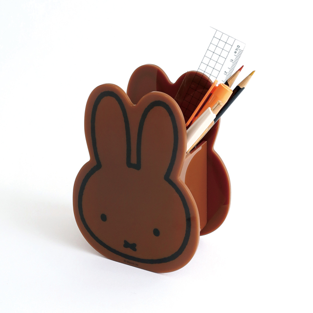 miffy アクリルペンスタンド＜brown＞ BM-279 | デザイン