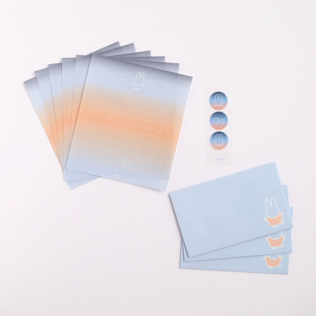 miffy レターセット ＜miffy＞ BM-299 | デザインステーショナリーの