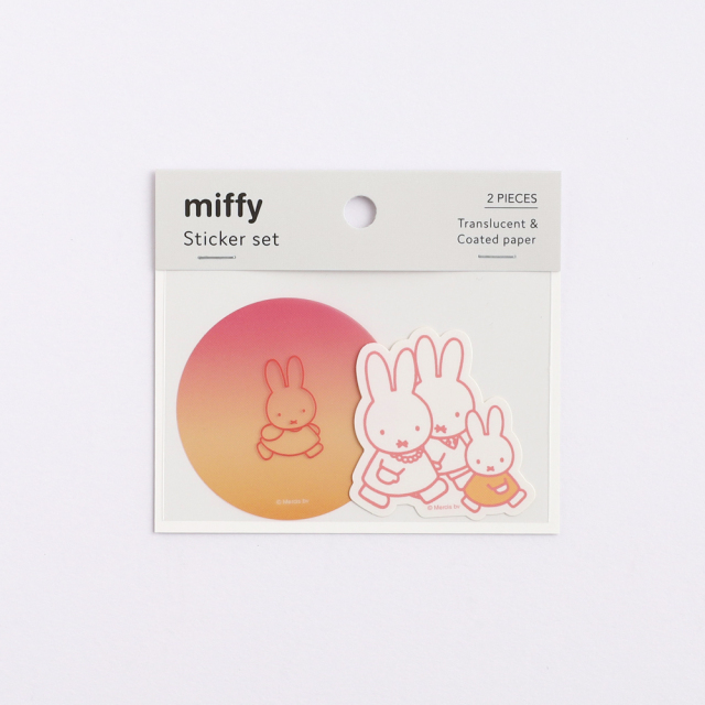 miffy ステッカーセット<miffy/walk> BM-312