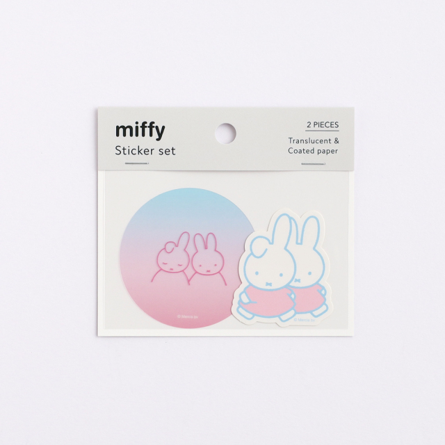 miffy ステッカーセット <miffy&dan> BM-313