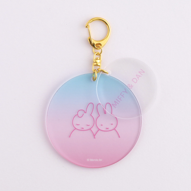 miffy 2連キーホルダー<miffy&dan> BM-329